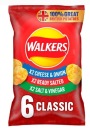1x 150g WALKERS Lays Chips Mix of Flavors UK