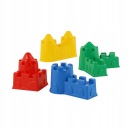 WADER Polesie Formy do piesku 4 prvky Castle