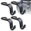 4x Hanger Hanger Držiak na opierku hlavy Nákupy pre autosedačku do auta