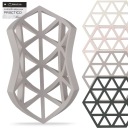 Podšálka Hrnčeky Hrnčeky Coaster Grey Silicone