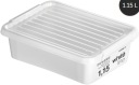 ORGANIZÁTOR KONTAJNER S VÍKOM 1,15 l biely