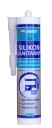 Anser BIELY SANITÁRNY SILIKÓN PRE KÚPEĽNE, WC, ODOLNÉ PROTI PLEŇAM 300ml