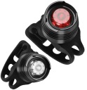 BIKE LAMPA PREDNÉ ZADNÉ SVETLO NA HLINÍKOVÉ RIADITEĽKY
