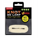 Bavlnený knôt do LAMPY, SVIETKY - PLOCHÝ 9mm/1m