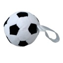 Futbalový maskot, bielo/čierna