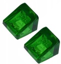 LEGO Slant 1x1 Trans Green (54200/6245270) x2
