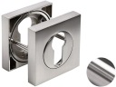 QUBIK ROSETTE pre dverovú vložku NICKEL INOX STEEL