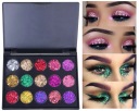 PALETA OČNÉHO LÍČENIA 15 FARIEB GLITTROVÁ SADA MAKEUPU