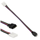 Konektor pre RGB LED pásik Clip-Cable-Socket
