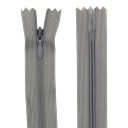 KRYTÉ Zipsy 25cm ŠEDÉ 1 ks.
