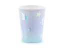 Narwhal Cups Sea Shells Birthday 6 ks