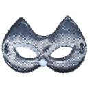 Mačka MASKA KITTEN flitr VENICE gumička SILVER