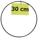 BLACK HRUBÝ 5mm prsteň/ráfik - lapač snov 30 cm