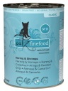 Catz Finefood Classic N.13 plechovka sleďov a kreviet 400g