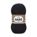 Priadza Nako Calico 100g bavlna akryl 217 čierna