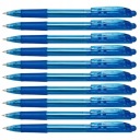 Pentel WOW BK-417 výsuvné guľôčkové pero 0,7 mm modré