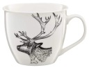 AMBITION VEĽKÝ PORCELÁNOVÝ HRNČEK DIVOČIEHO JELEŇA 550ML