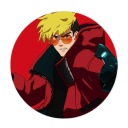 Trigun Stampede Vash Anime 58mm špendlík