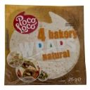 Wraps Natural 25cm, 4ks, 245g/18 Poco Loco str