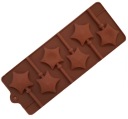 SILIKÓNOVÁ FORMA NA TORTY POPS LOLLIES, ČOKOLÁDOVÁ HVIEZDA NA PEČENIE