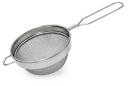 Nerezové kuchynské sitko s rukoväťou, sitko - 12 cm