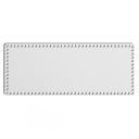 biely základný košík dno 22x55cm HDF obdĺžnik