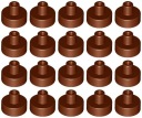 LEGO 20482 DLAŽBA 1x1 hnedá NOVINKA (5g) 20 ks