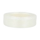 ŠIFÓNOVÁ STUHA BIELA ​​polyesterová STUHA 19mm ORGANZA 3001