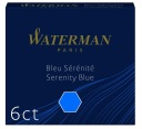 Mini perá WATERMAN MODRÉ x 6 ks