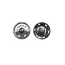 18mm strieborné patentky, 1 kus