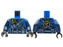 LEGO 973pb4213c01 NINJAGO JAY TORSO NOVÉ (1g)