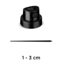 ČIERNA TRYSKA 1-3 cm NÁSTREK