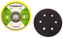 LEŠTIACI KOTÚČ DO PNEUMATICKEJ BRÚSKY KOTOUČ NA VELCRO 150mm 6 OTVOROV
