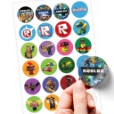 ZNAČKOVÉ NÁLEPKY ROBLOX SUPER KVALITA 24 KS