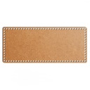 šedý základný košík dno 22x52cm HDF obdĺžnik