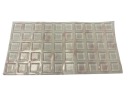Tlmič nárazov Silikónový nárazník 10x10x2,5 mm