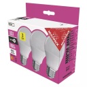 SET 3X LED ŽIAROVKA A60 E27 8,5W (60W) 4000K