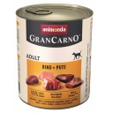 ANIMONDA GranCarno Adult s morkou Mokré krmivo pre psov, plechovka, 800g