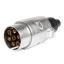 Zástrčka prívesu 7 PIN hliníková zástrčka 01255
