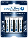 AA ALKALICKÉ BATÉRIE LR06 LR6 4 ks EVERACTIVE PRO