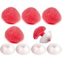 BEZPEČNÉ PRSTY RED velvet 11x14 mm x5