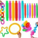 POP SENSORY TRUBICE 10 KS, NAJVÄČŠIE 65cm