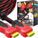 HDMI KÁBEL FULL HD UHD 4K 3D VYSOKORYCHLOSTNÝ KÁBEL 4,5M