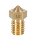 Náhradná mosadzná tryska V6 1,0 mm 1,75 mm M6 E3D Prusa