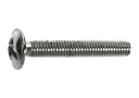 Pozinkované skrutky metrické podložky M 4x25mm o