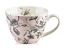 PORCELÁNOVÝ HRNČEK 400 ML JUMBO ROMAIN RUŽOVÝ
