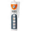 Akryl akryl silikónový maskovací biely univerzálny flexibilný 280 ml Pplus