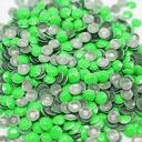 Kovové termo trysky na oblečenie Neon Green 4mm 100