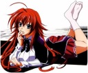 High School DxD Rias anime podložka pod myš