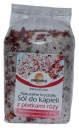 Kryštálová soľ do kúpeľa okvetné lístky ruží 600g
